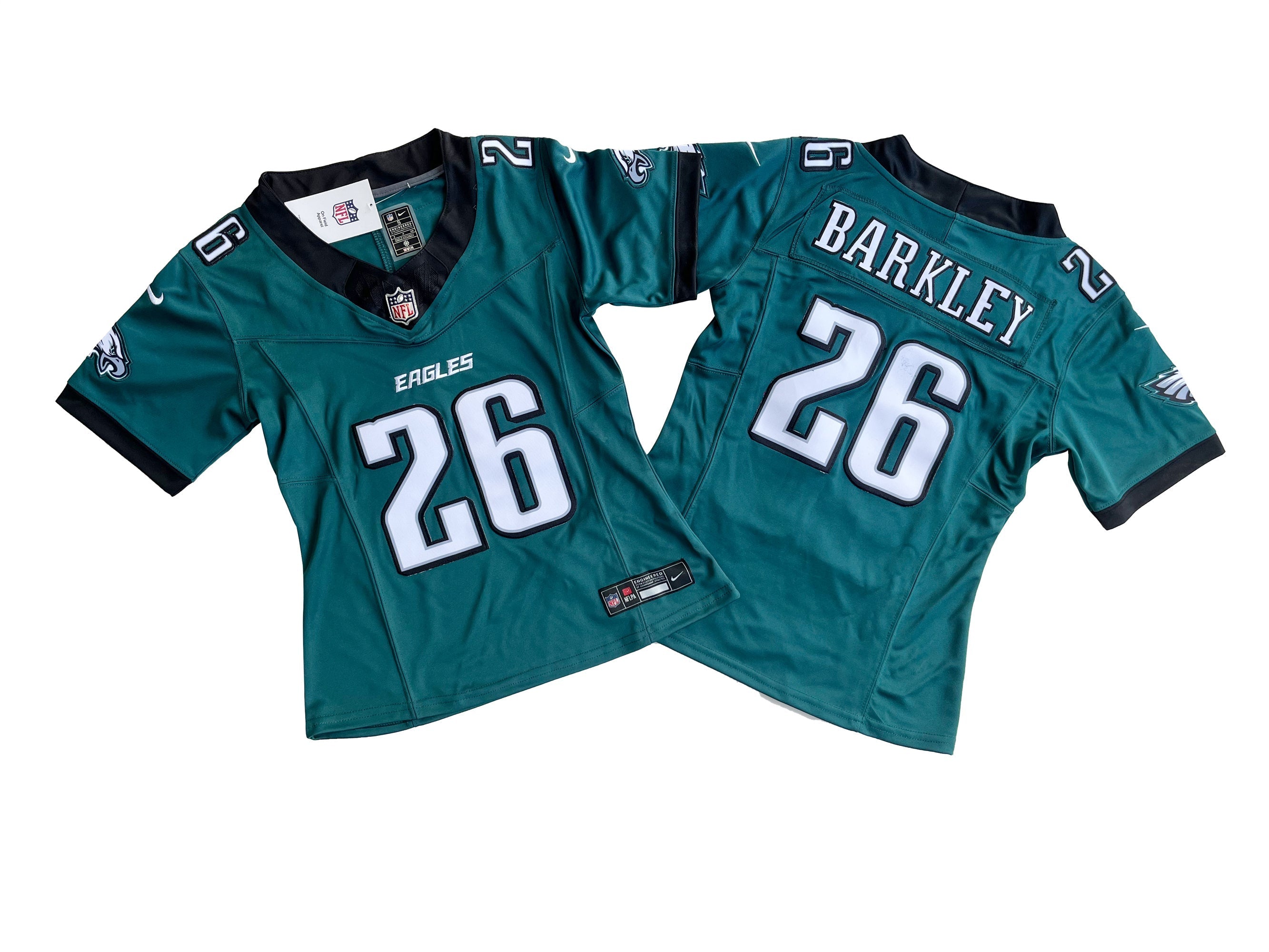 Camisa NFL Feminina Philadelphia Eagles Vapor F.U.S.E. Limited Jersey Verde