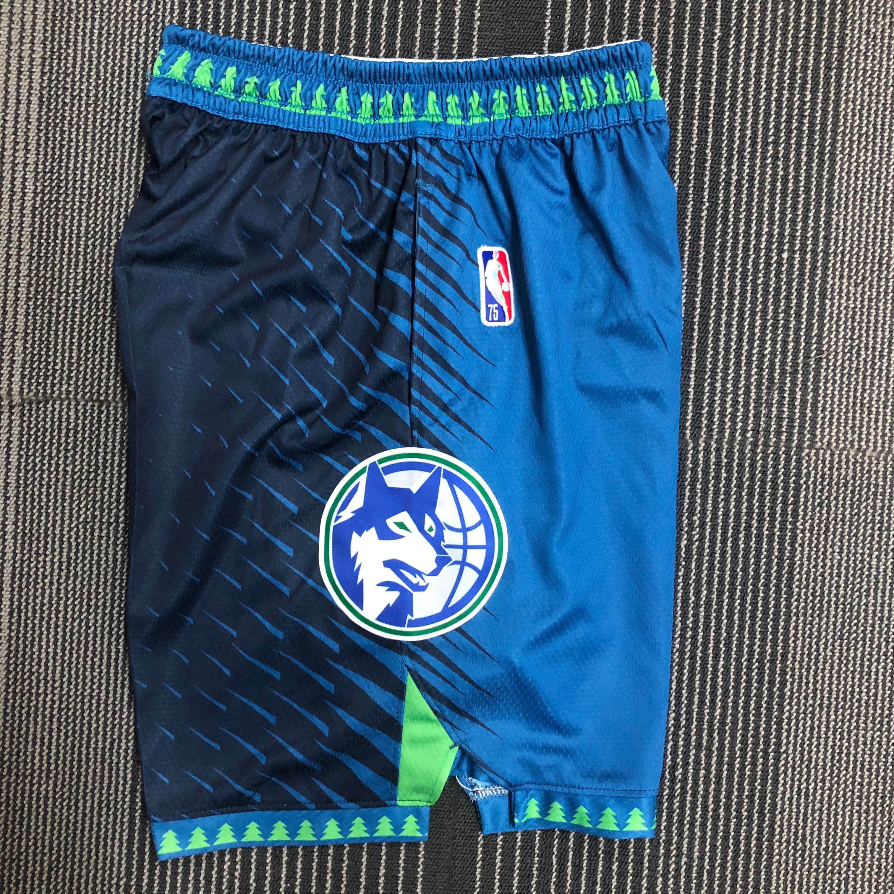 Short Minnesota Timberwolves City Edition Diamante 75th - OGJERSEYSHOP