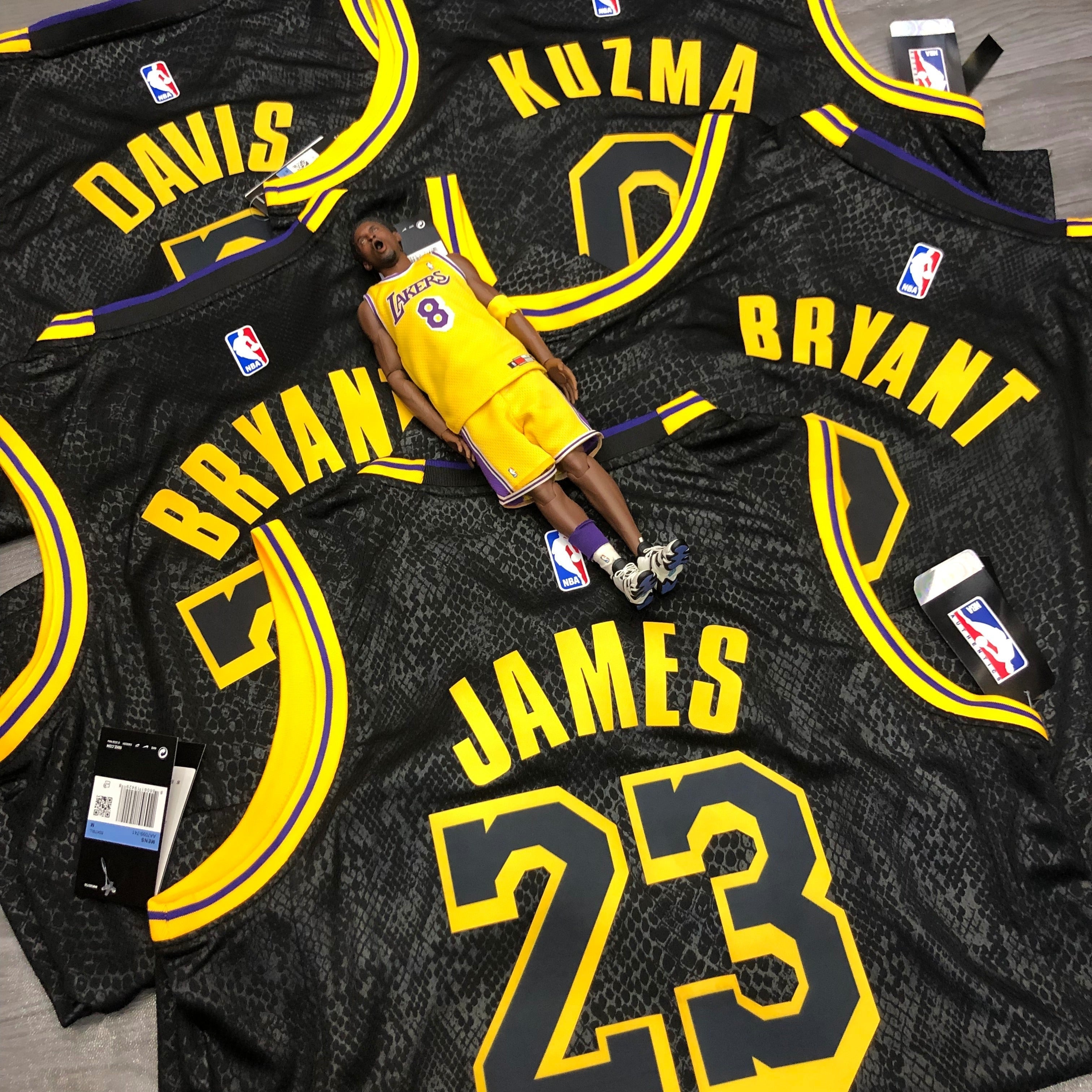 Camisa NBA Los Angeles Lakers City Edition Mamba