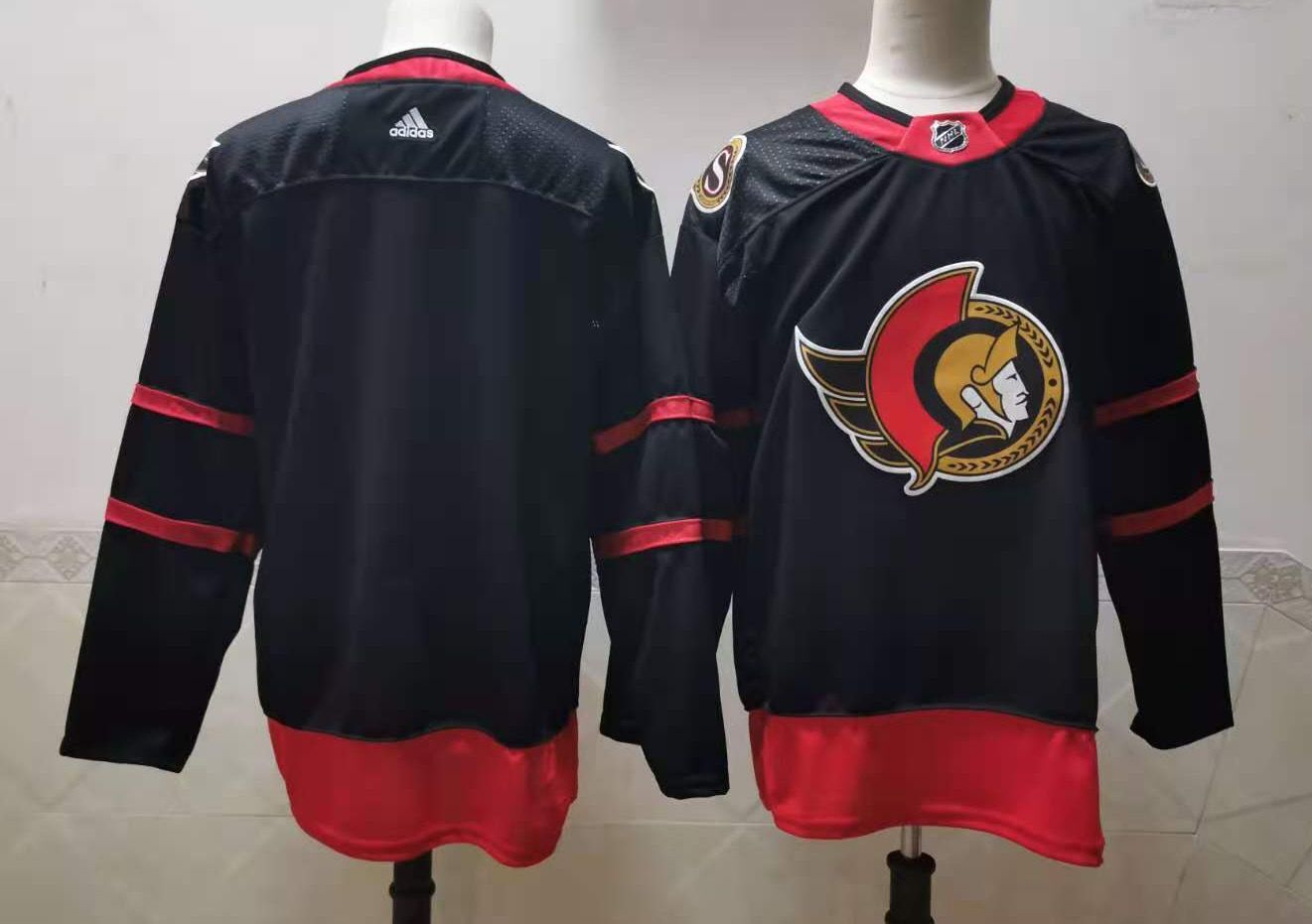 Camisa NHL Ottawa Senators Jersey Preta
