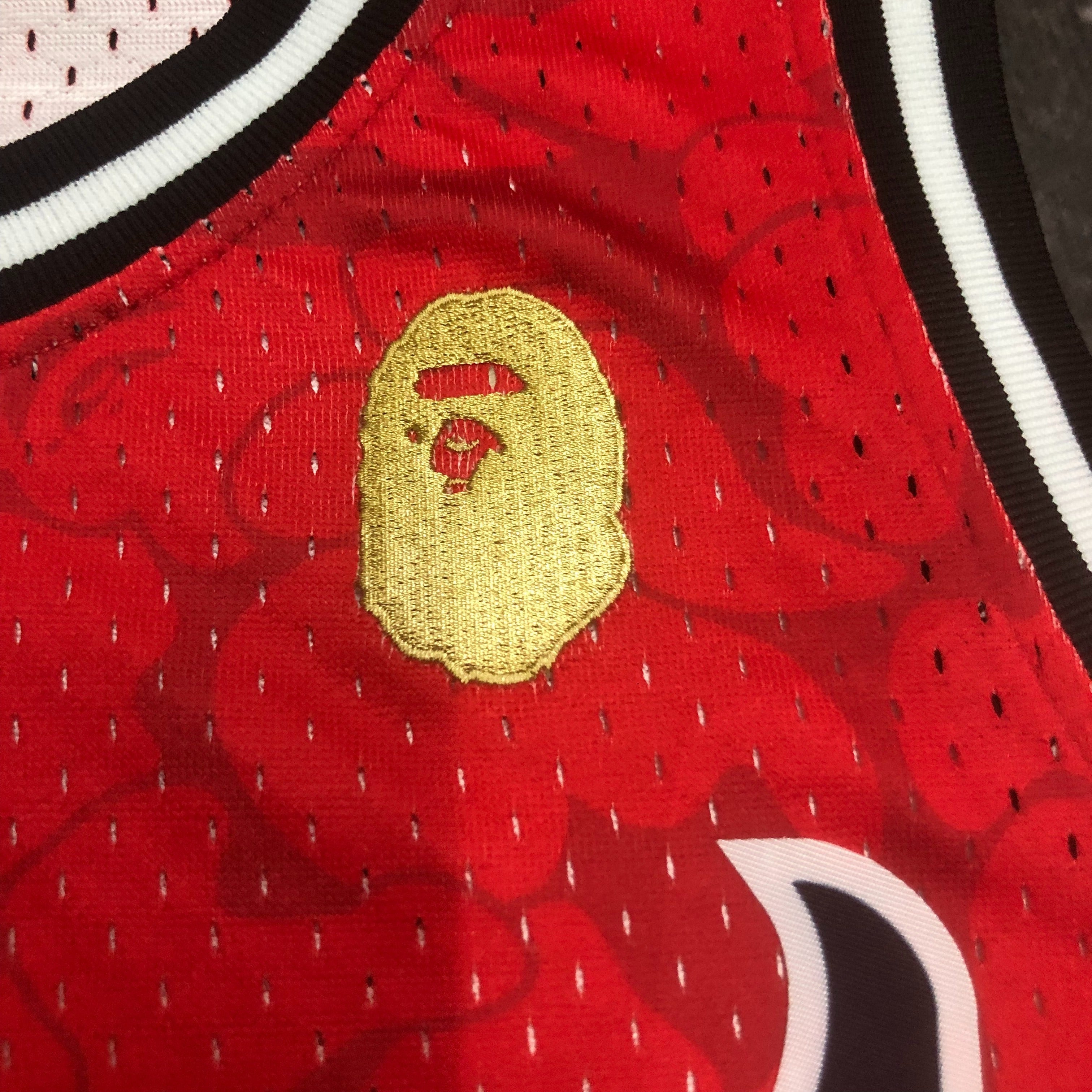 Regata Swingman BAPE X Miami Heat Mitchell & Ness Hardwood Classics 1993 - OGJERSEYSHOP