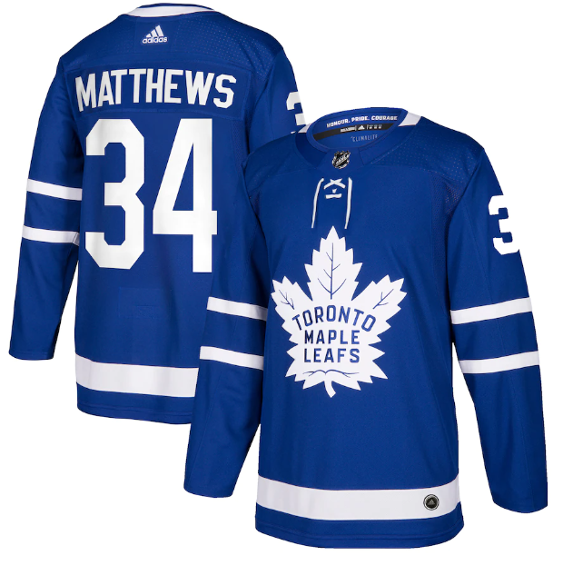 Camisa NHL Toronto Maple Leafs Jersey Azul