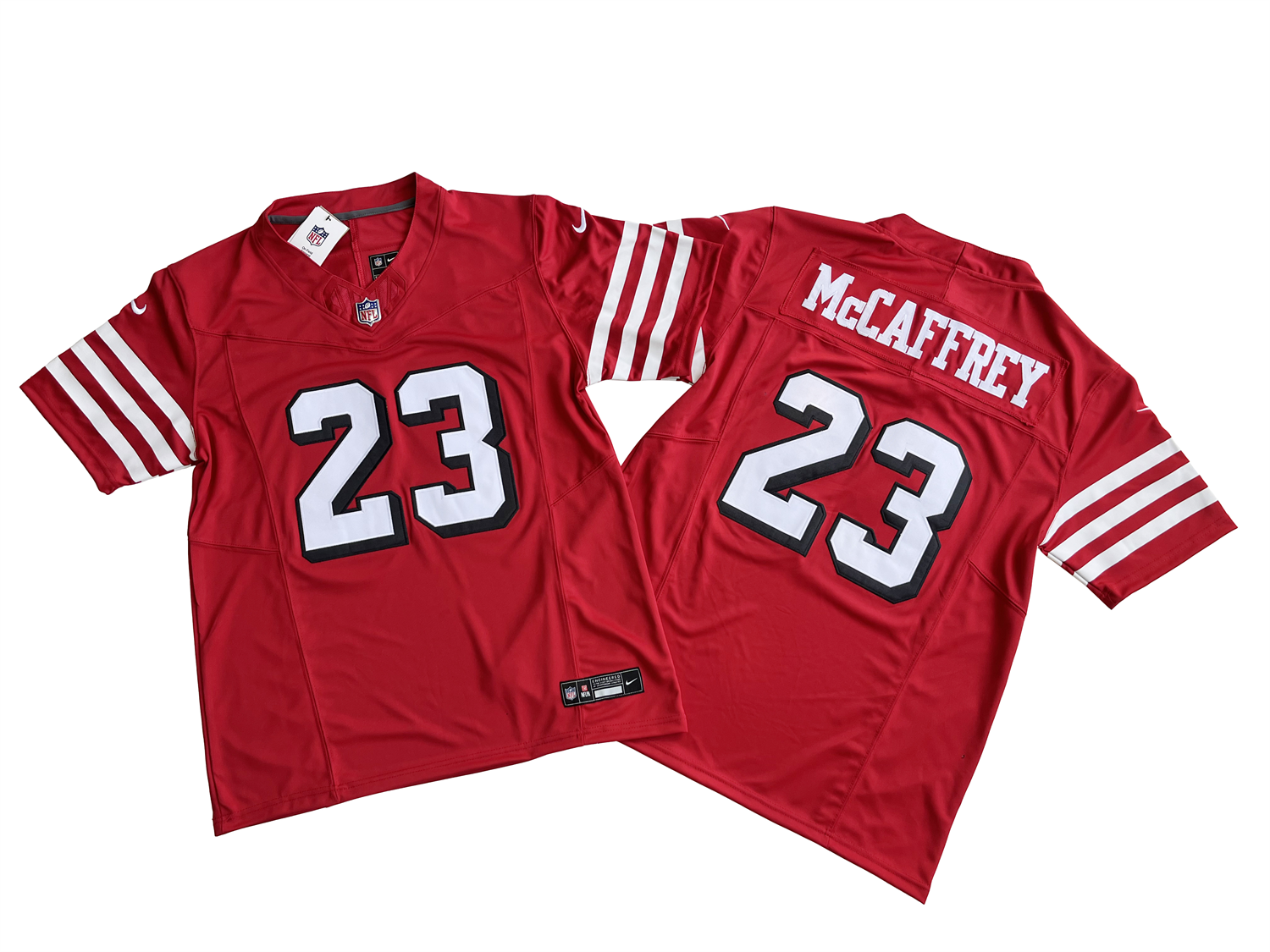 Camisa NFL Plus Size San Francisco 49ers Vapor F.U.S.E. Limited Jersey Vermelha Preta