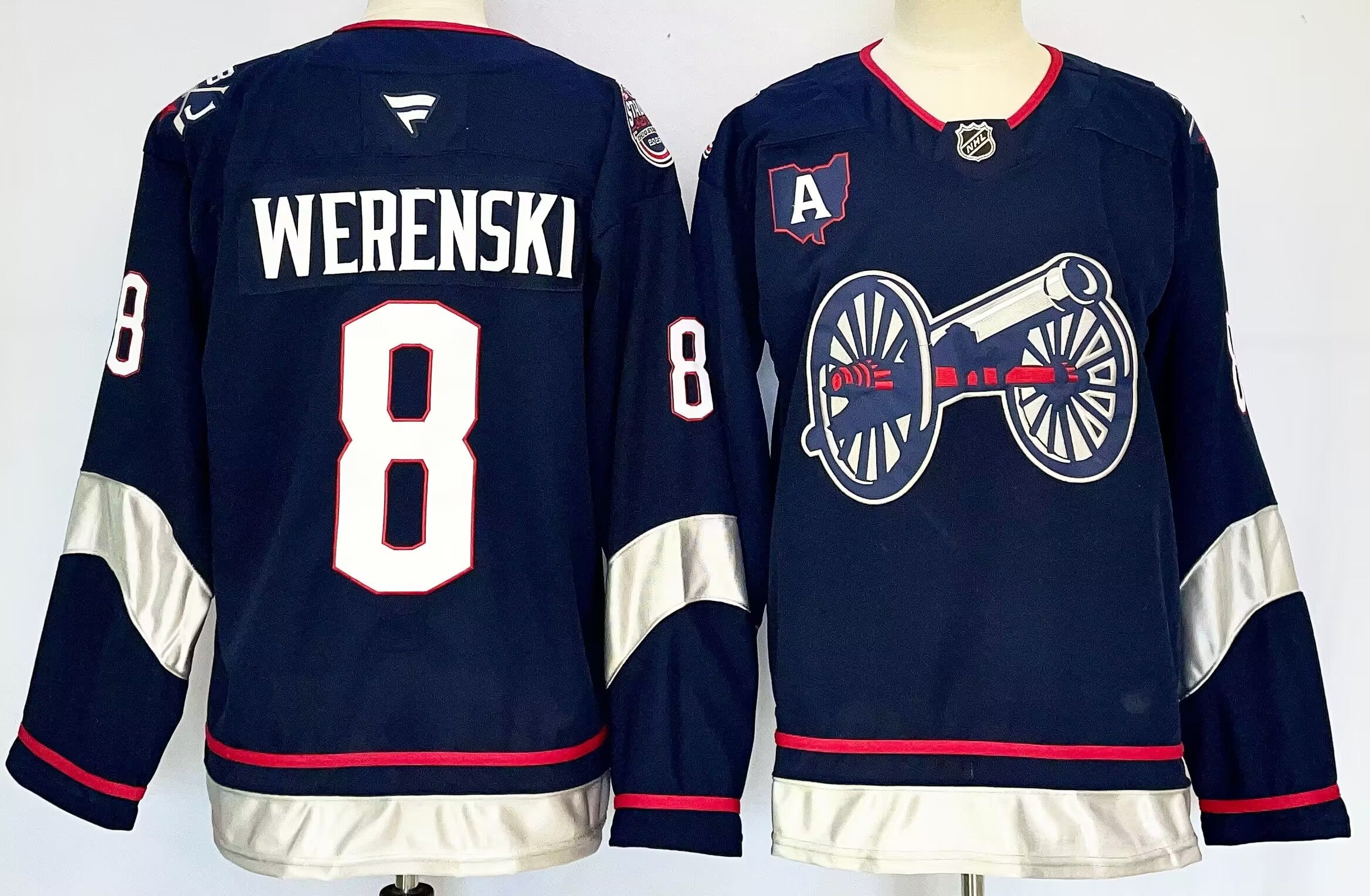 Camisa NHL Columbus Blue Jackets Jersey Stadium Series 2025