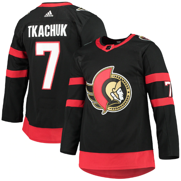 Camisa NHL Ottawa Senators Jersey Preta