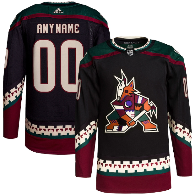 Camisa NHL Arizona Coyotes Jersey Preta
