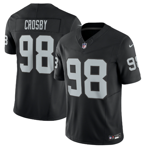 Camisa NFL Plus Size Las Vegas Raiders Vapor F.U.S.E. Limited