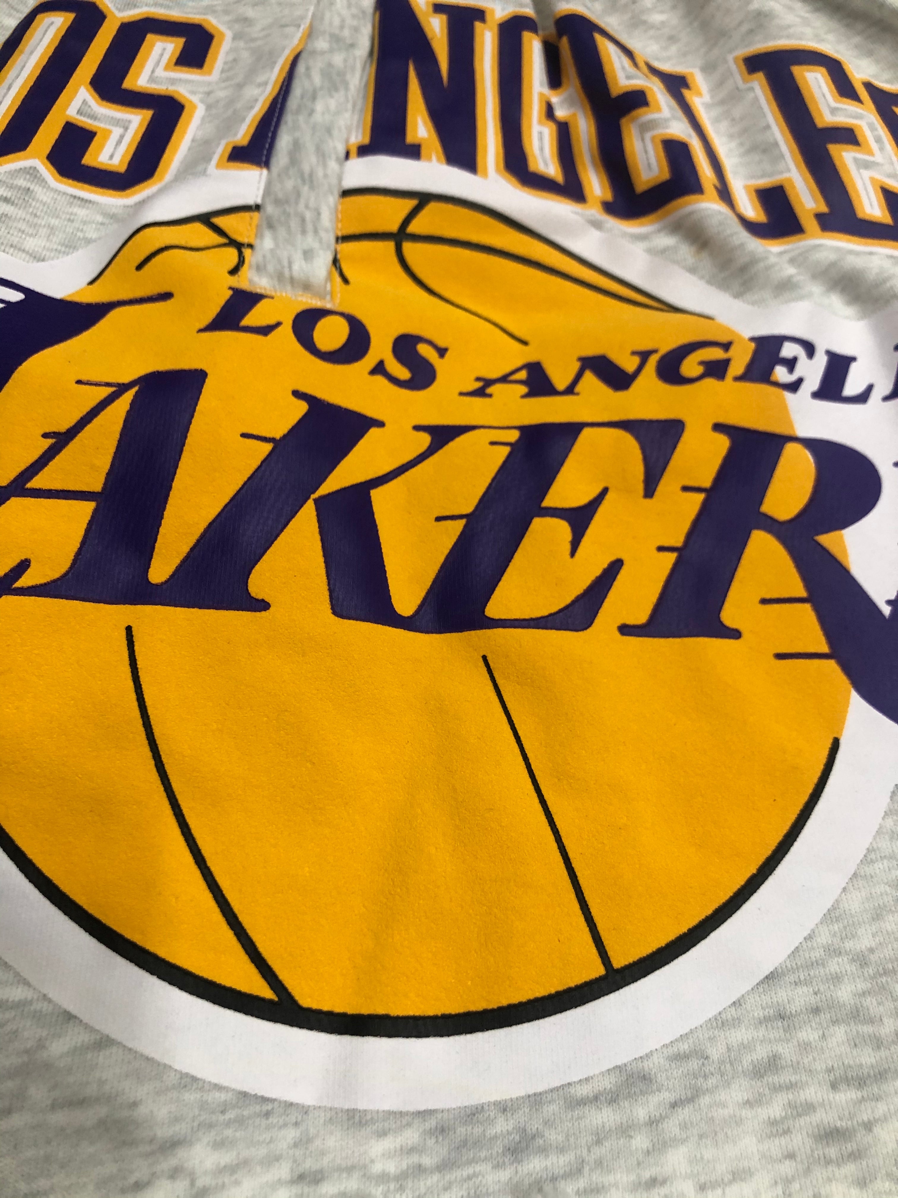 Short Casual Los Angeles Lakers Cinza - OGJERSEYSHOP