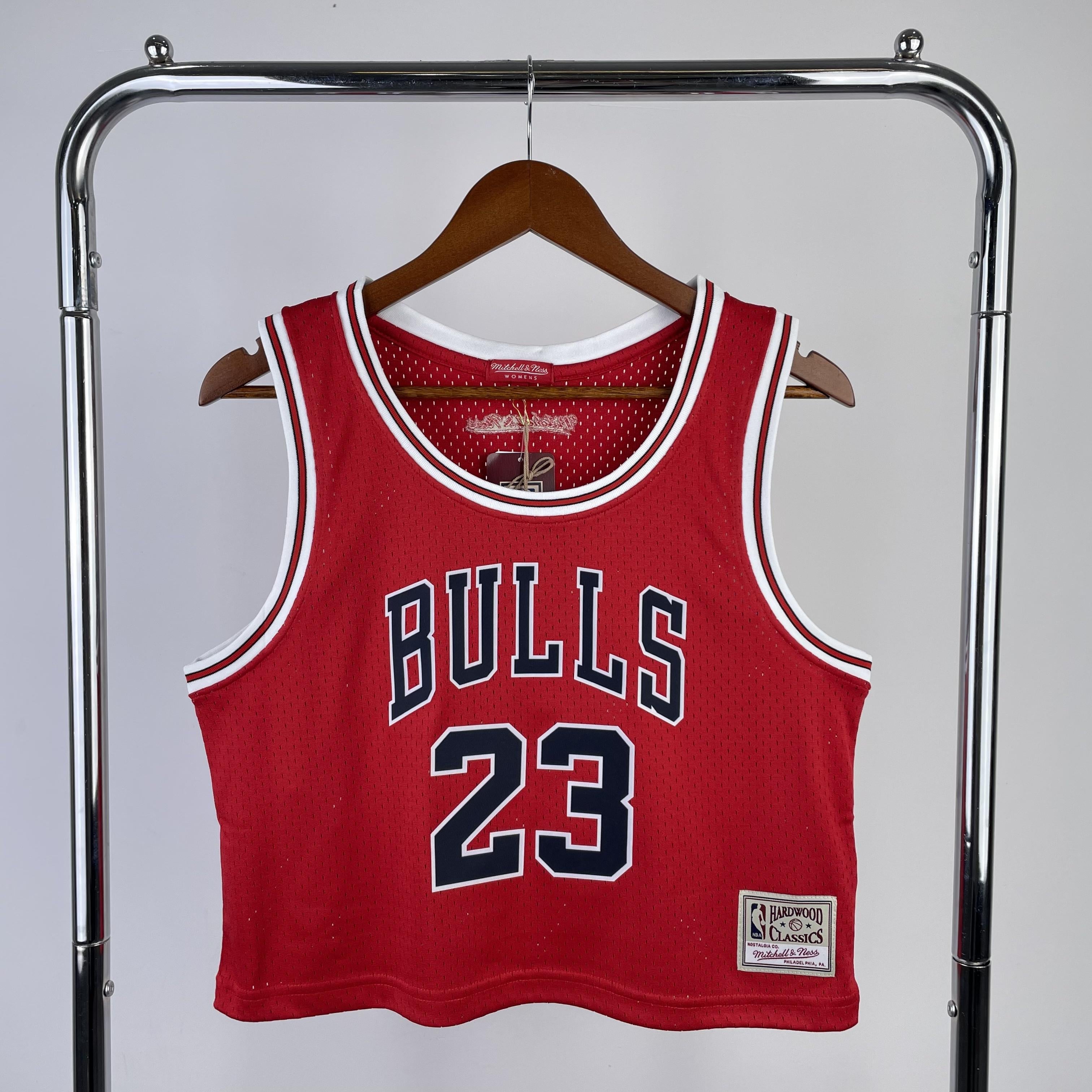 Regata Cropped Michael Jordan Chicago Bulls Mitchell & Ness Hardwood Classics - OGJERSEYSHOP